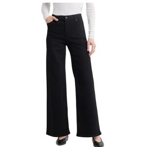 Frame Le Slim Palazzo High Waist Wide Leg Jeans Size 24